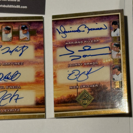 Leaf 2026 Cloud 9 Dent, Nettles, Guidry, Martinez, O'Neil, Rivera, Damon,Swisher