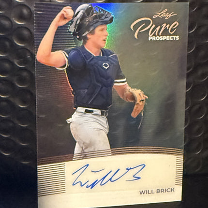 Leaf 2026 Will Brick Pick#131 Toronto Blue Jays Card#PP-WB1 Auto