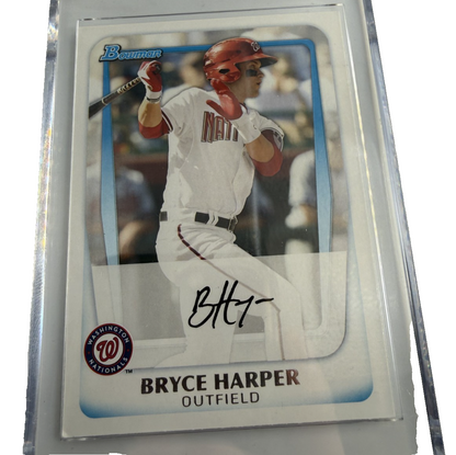 2011 Bowman Bryce Harper #BP1 Washington Nationals