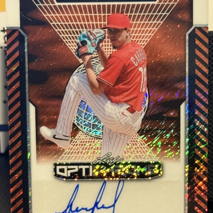 Leaf 2025 Jean Cabrera Philadephia Phillies #13 prospect  Card #BA-JC1 Auto 1/4