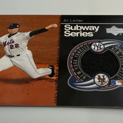 2001 Al Leiter Upper Deck Subway Series  #SS-AL