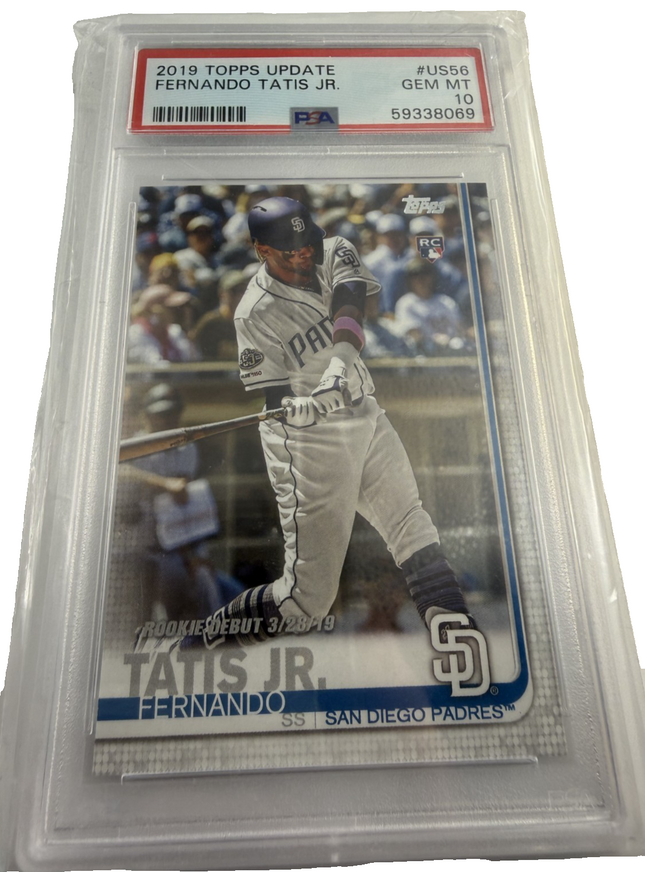 Fernando Tatis Jr. RC 2019 Topps Update Rookie #US56 PSA 10 GEM MINT