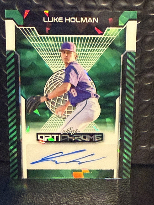 Leaf 2025 Luke Holman Cincinnati Reds Prospect Card#BA-LH1 Auto 4/6