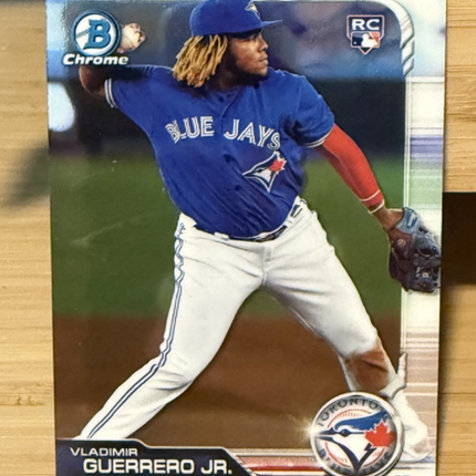 2019 Bowman Chrome Vladimir Guerrero Jr Toronto Blue Jays Rookie Card #73