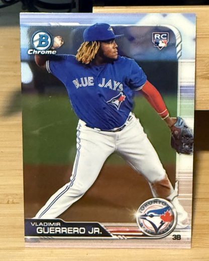 2019 Bowman Chrome Vladimir Guerrero Jr Toronto Blue Jays Rookie Card #73