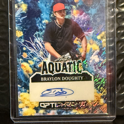 Leaf 2025 Braylon Doughty Cleveland Gaurdians Card#AA-BD1 Auto 1/1