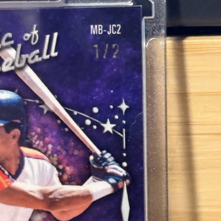 2026 Leaf Jose Cruz Houston Astros Season in the Sun # MB -JC2 Auto 1/2