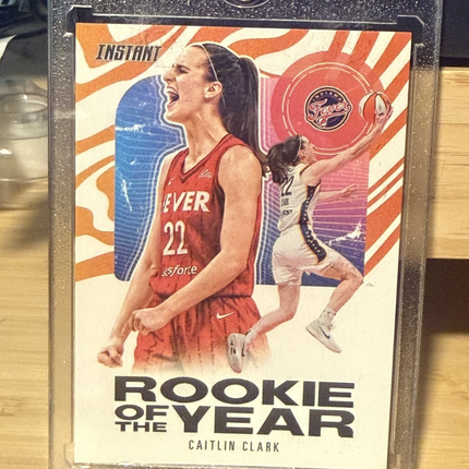 24-25 Panini Instant Caitlin Clark Indiana Fever Rookie of the Year #CCROY-A