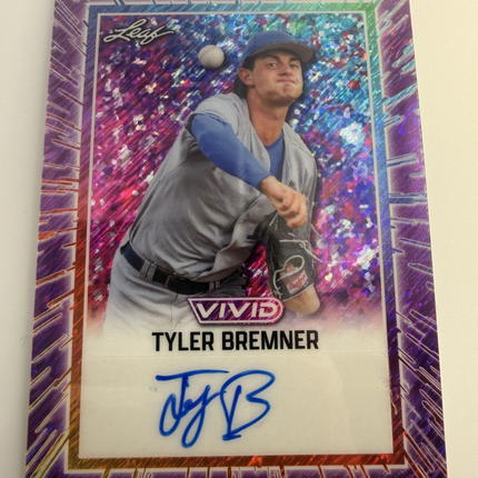 2025 Leaf Vivid Tyler Bremner #BA-TB2 Auto 1/7