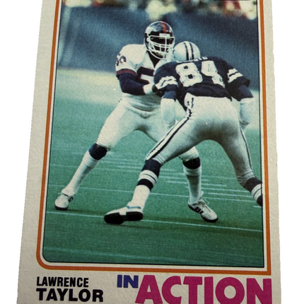 1982 Topps - Lawrence Taylor In Action #435 New York Giants