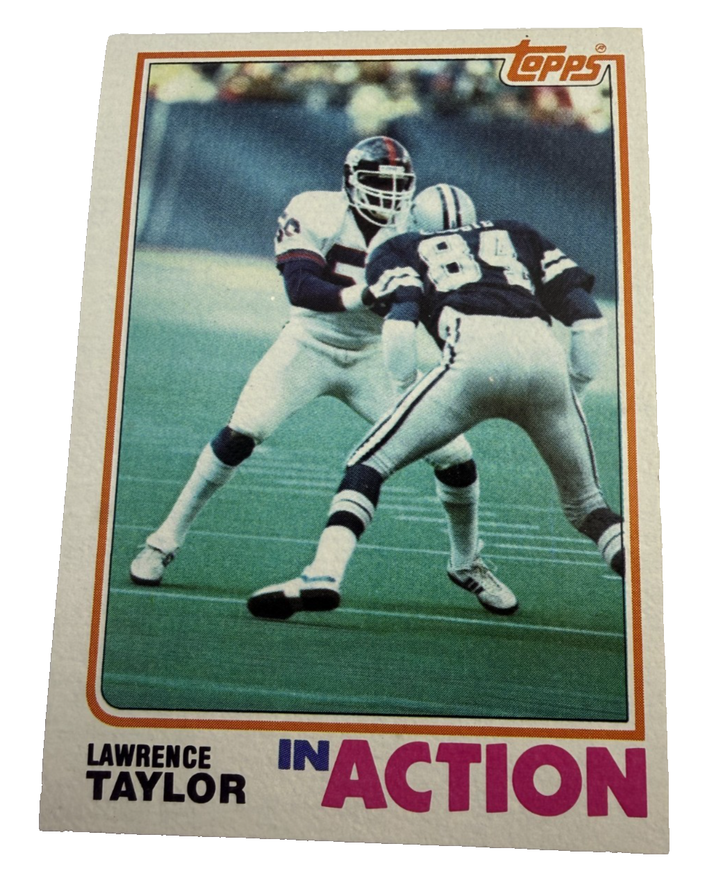 1982 Topps - Lawrence Taylor In Action #435 New York Giants