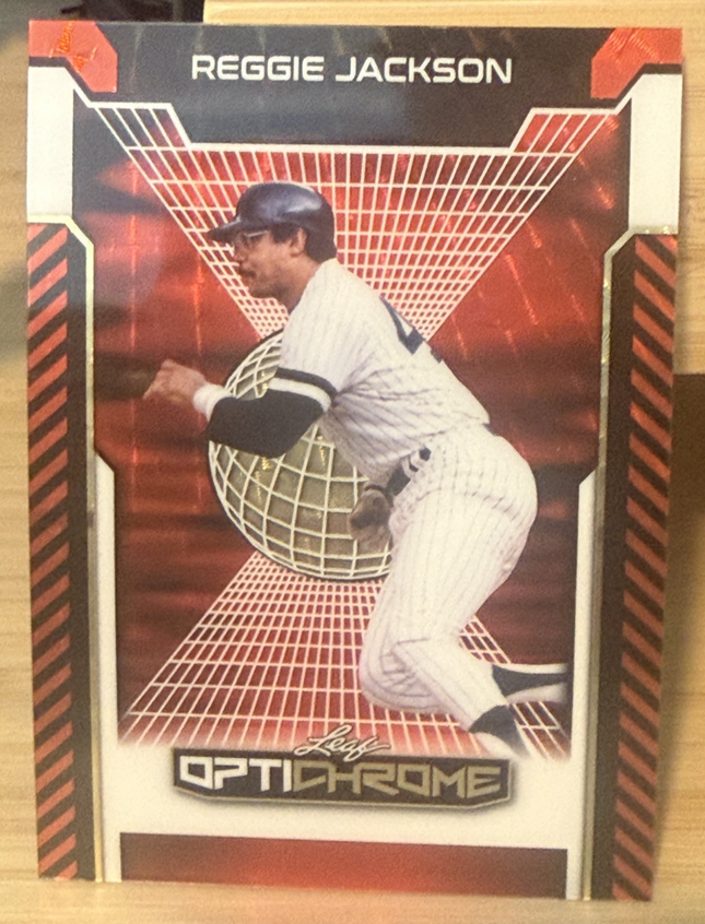 2025 Leaf Optichrome Reggie Jackson New York Yankees #118 Card 1/1