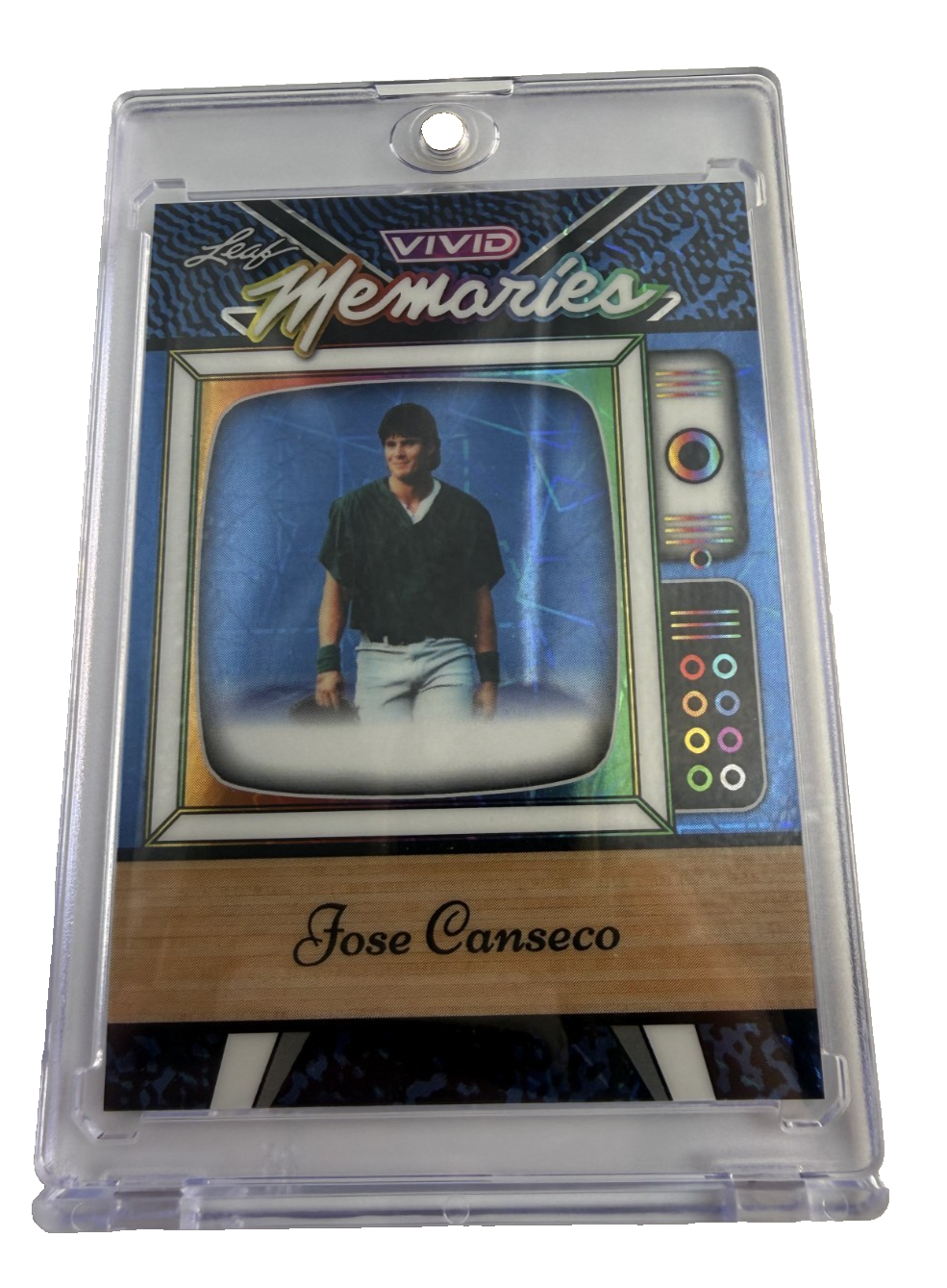 Leaf Vivid Memories Jose Canseco 1/1 #VB-23  2025 Leaf