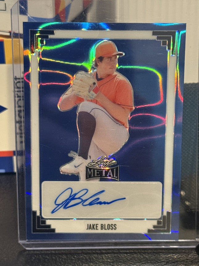 Leaf 2025 Jake Bloss Toronto Blue Jays #8 Prospect Card #91A-JB3 Auto 1/15