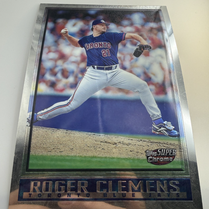 1998 Topps Roger Clemens Super Chrome Jumbos  #20