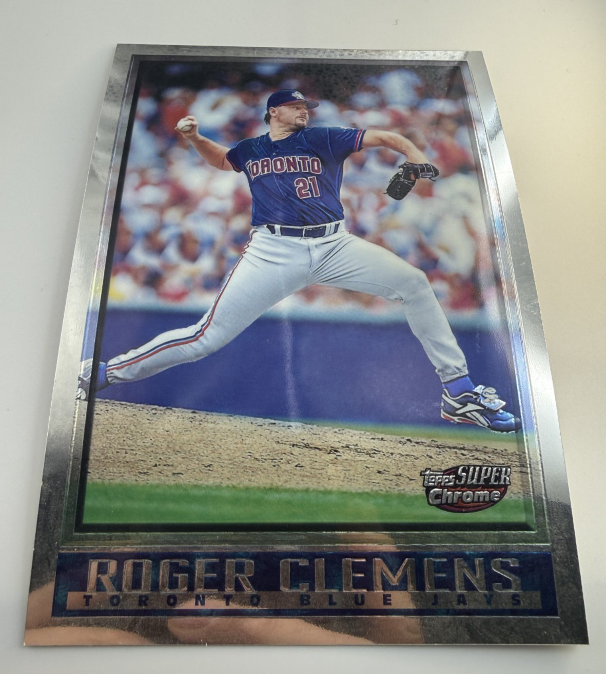 1998 Topps Roger Clemens Super Chrome Jumbos  #20