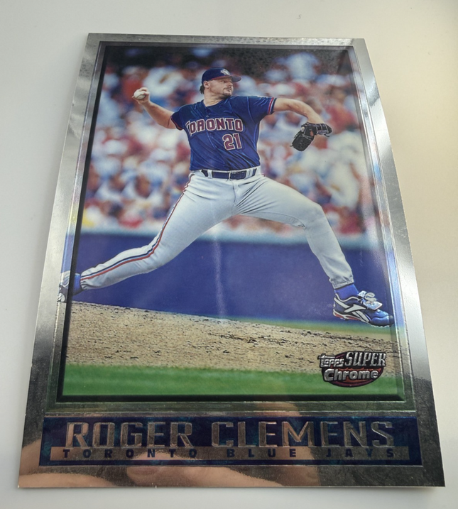 1998 Topps Roger Clemens Super Chrome Jumbos  #20