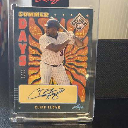 2026 Leaf Cliff Floyd Card# SD-CF1 Auto 9/35