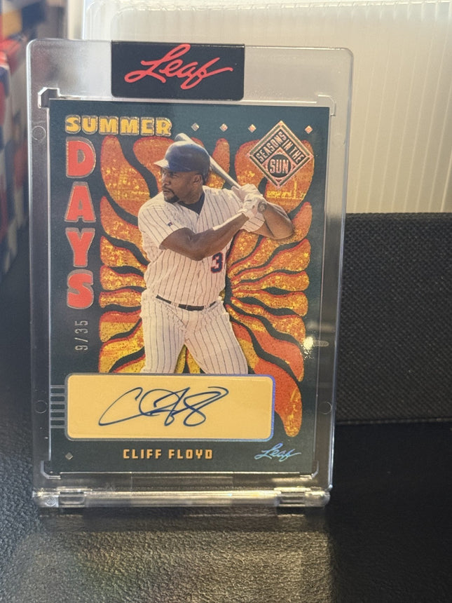 2026 Leaf Cliff Floyd Card# SD-CF1 Auto 9/35