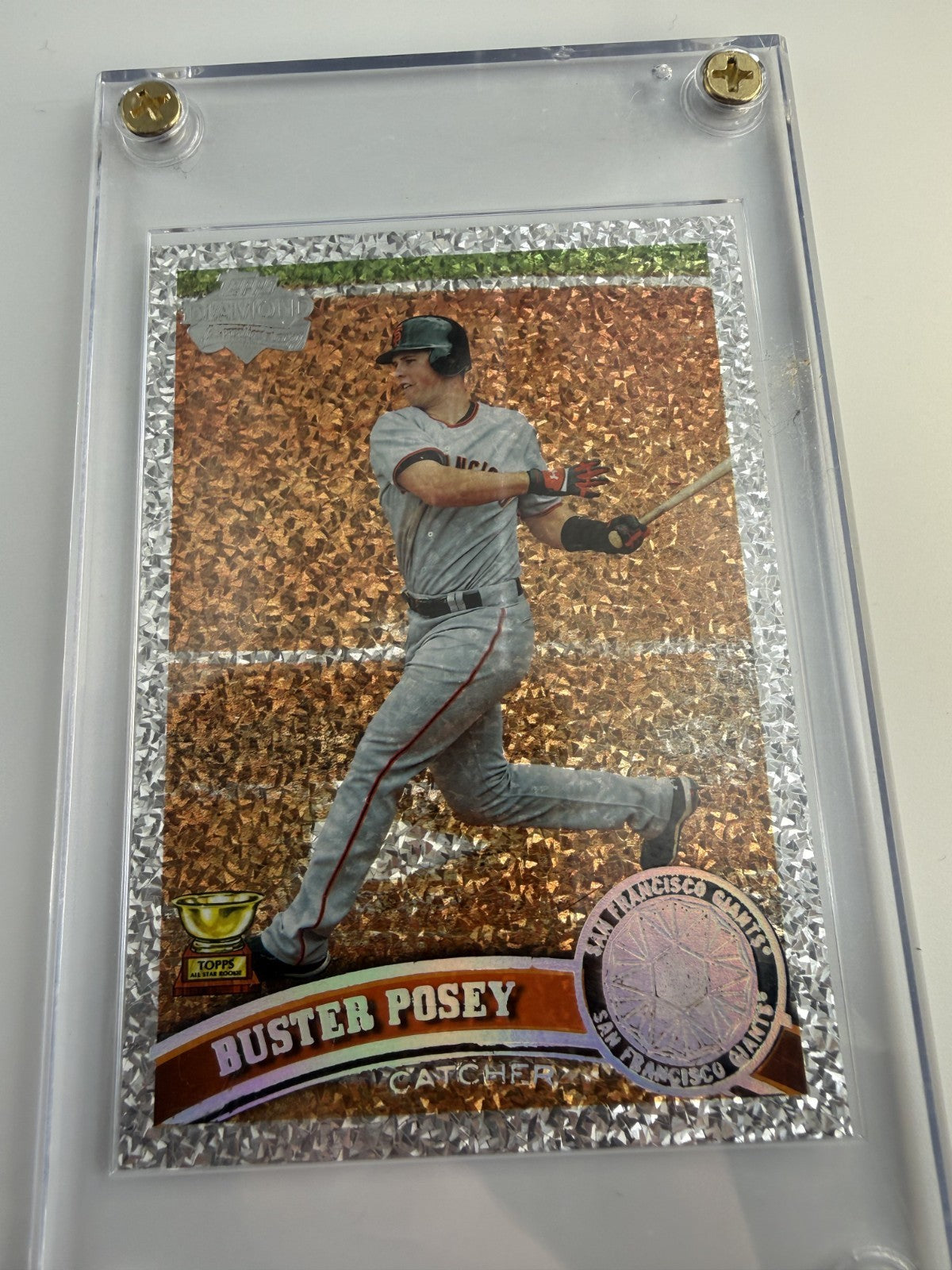 2011 Topps Buster Posey #198 Diamond Aniversery