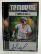 2025 Leaf Optichrome Franklin Arias Tempest Boston Red Sox #TA-FA1 Auto 4 of 7