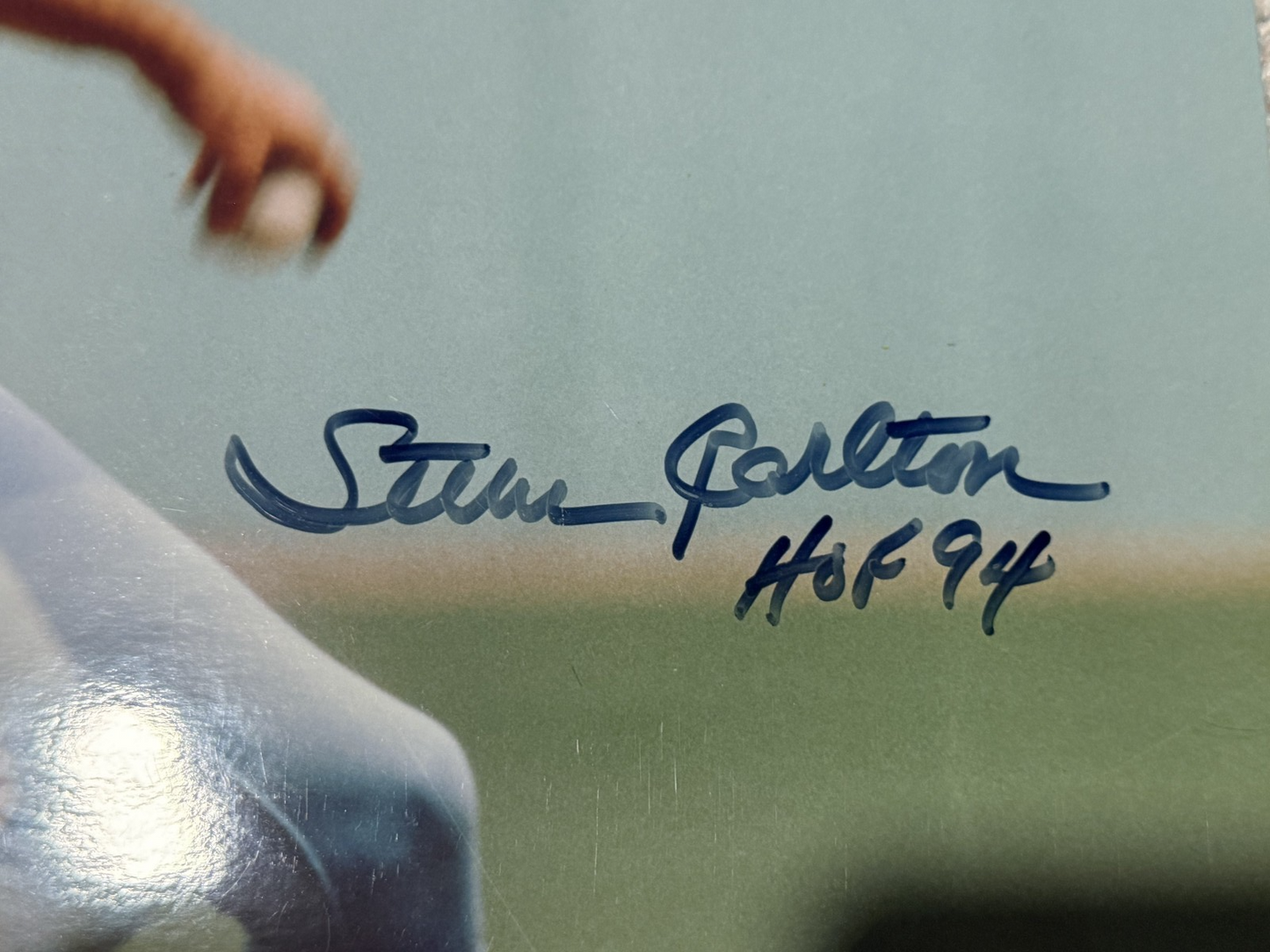 Steve Carlton Signed 16x20 inscription "HOF 94" Phillies COA Mill Creek Sports