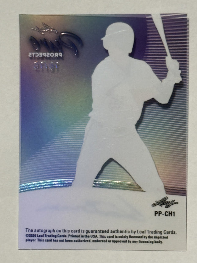 Leaf 2026 Chase Brunson Pick#42 Nationals Card# pp-CH1 Auto 70/75