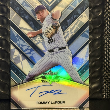 Leaf 2026 Tommy LaPour Pick#107 Minnesota Twins Card#VA-TLP Auto 15/75