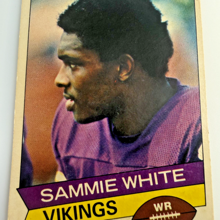 SAMMIE WHITE 1977 Topps Holsum Bread  card #14 Topps Rare