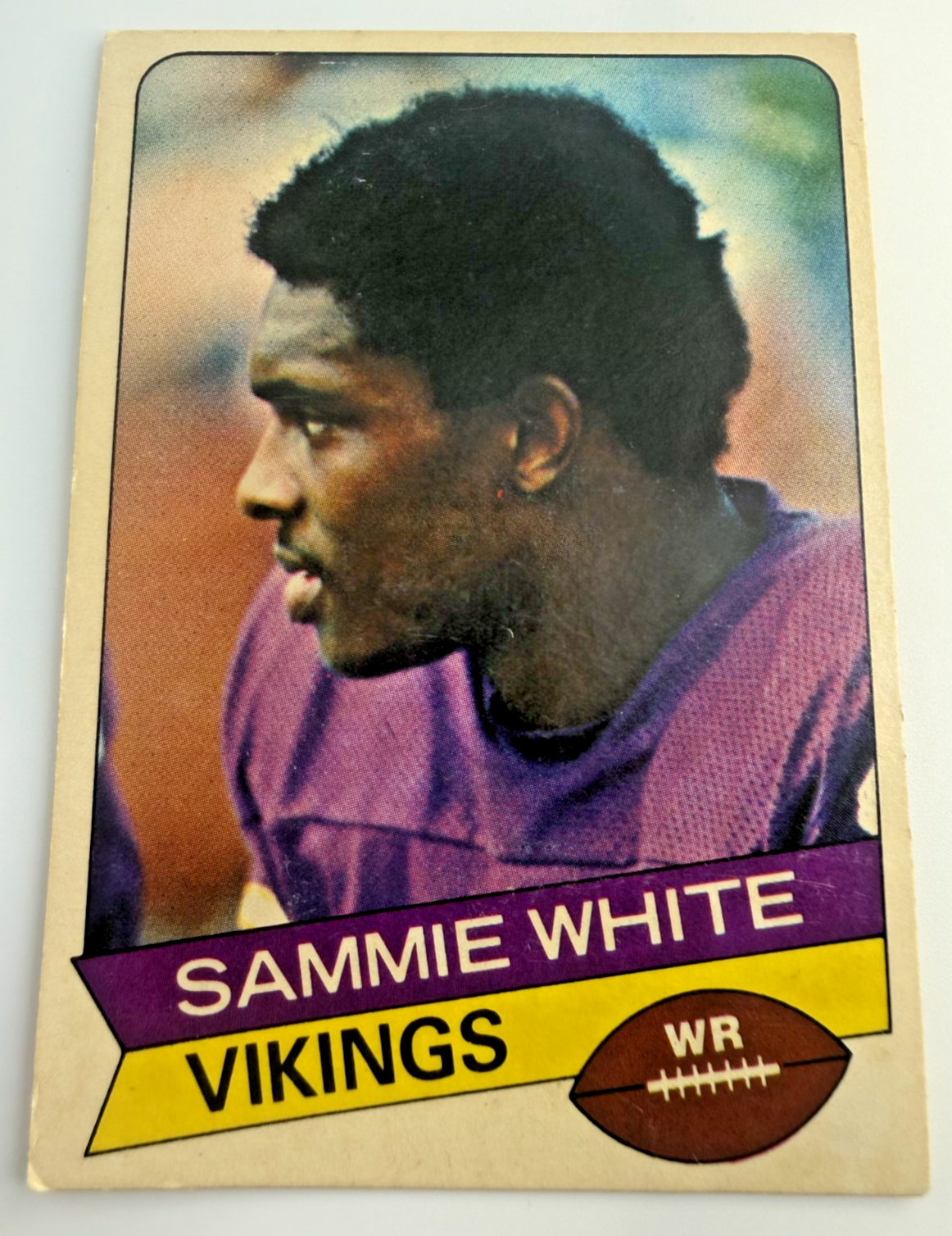 SAMMIE WHITE 1977 Topps Holsum Bread  card #14 Topps Rare
