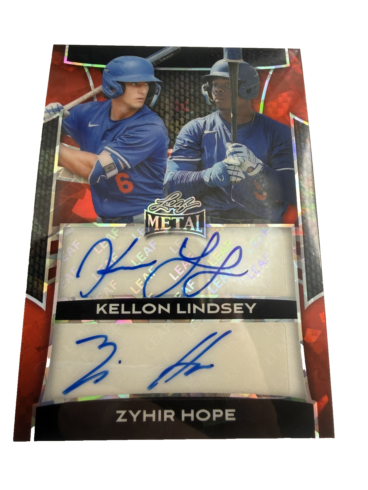 2025 Leaf Metal Kellon Lindsey-Zyhir Hope #DA-19 5/10
