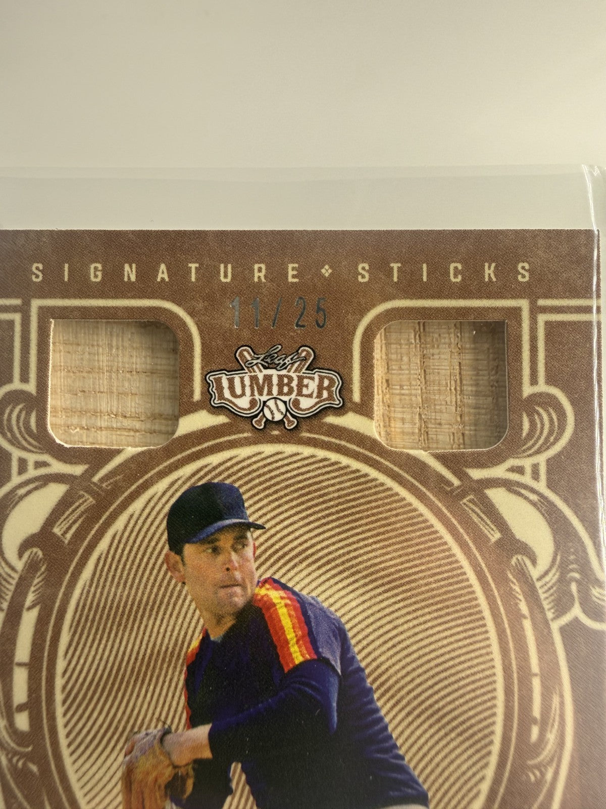 2025 Leaf Lumber Signature Sticks Nolan Ryan Bronze /25