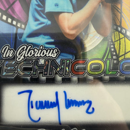 2025 Leaf Vivid Randy Johnson HOF Glorious Technicolor One of One Auto 1/1