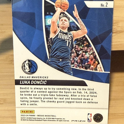 23-24 Panini Mosiaic Elavate Luka Doncic Dallas Mavericks #2