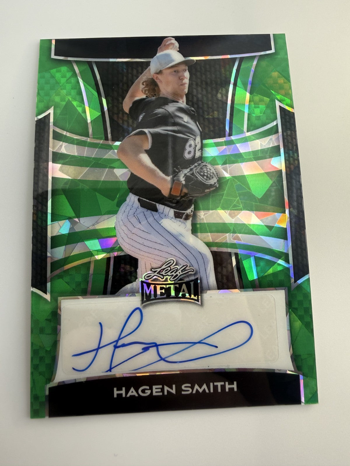 2025 Hagen Smith Leaf Metal  BA-HS1 Green Auto 3/6