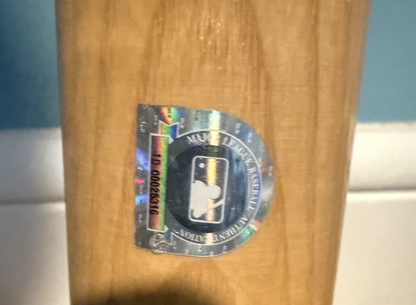 Joe Mauer Signed Baseball Bat with MLB COA Minnesota Twins