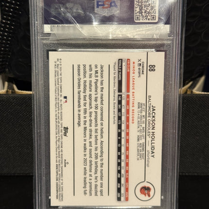 2024 Topps Jackson Holliday GRADED PSA 10 164/199