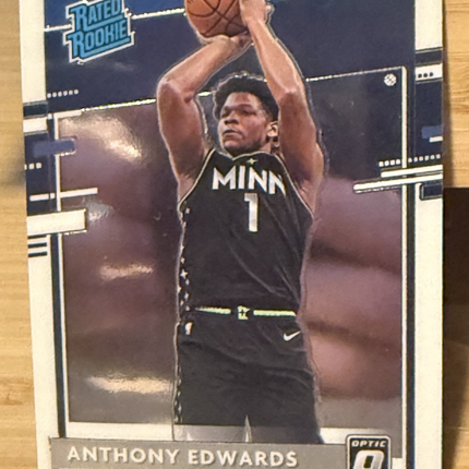20-21 Panini Rated Rookie Anthony Edwards Minnesota Timberwolves #151