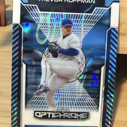 2025 Leaf Trevor Hoffman Optichrome #145 Numbered 1/1 San Diego Padres