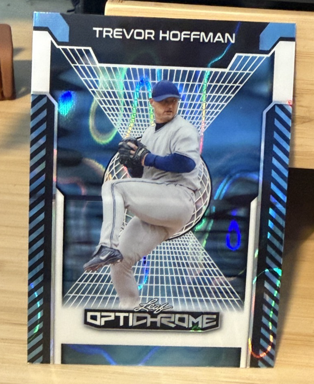 2025 Leaf Trevor Hoffman Optichrome #145 Numbered 1/1 San Diego Padres