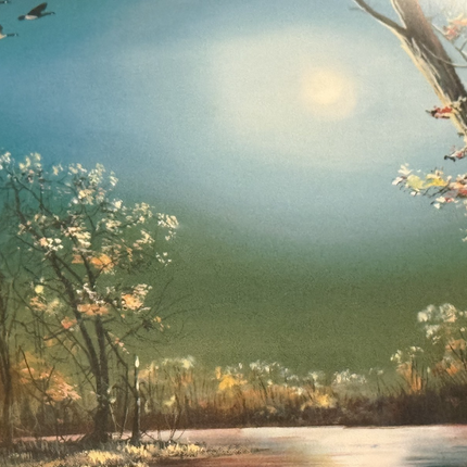Jim Hansel "After Dark" Print signed and numbered Jim Hansel 29.5 W by 20.5 H