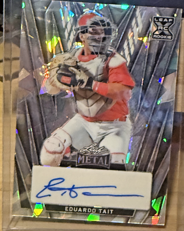 2025 Leaf Eduardo Tait Minnesota Twins MLB #42 Prospect #BA-ET1 Card 14/15
