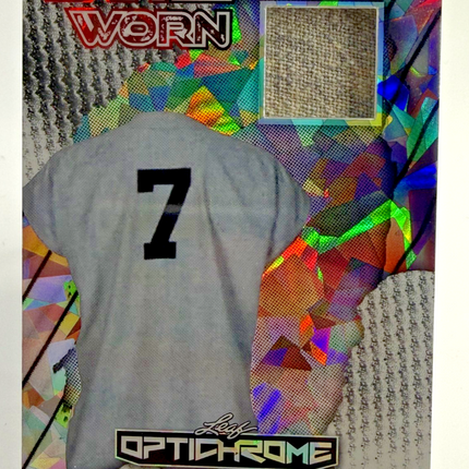 2025 Leaf Optichrome Mickey Mantle Battle Worn #BW-MM1 Jersey 1/5