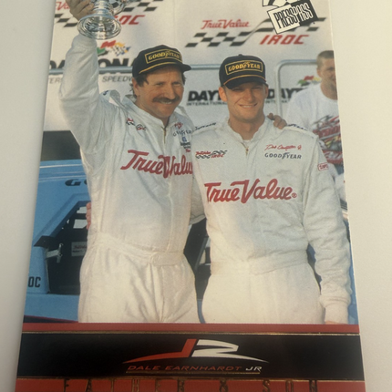 Father and Son Dale Earnhardt Sr and Jr. Press Pass 2004 #D13