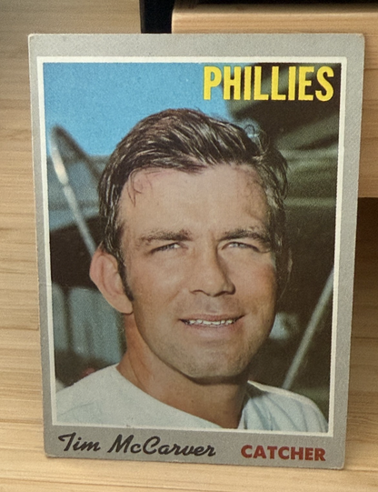 1970 Topps James MCCarver Philadephia Phillies #90