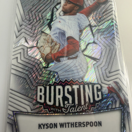 2025 Leaf Vivid Kyson Witherspoon Bursting Talent #TB-85 1 of 1
