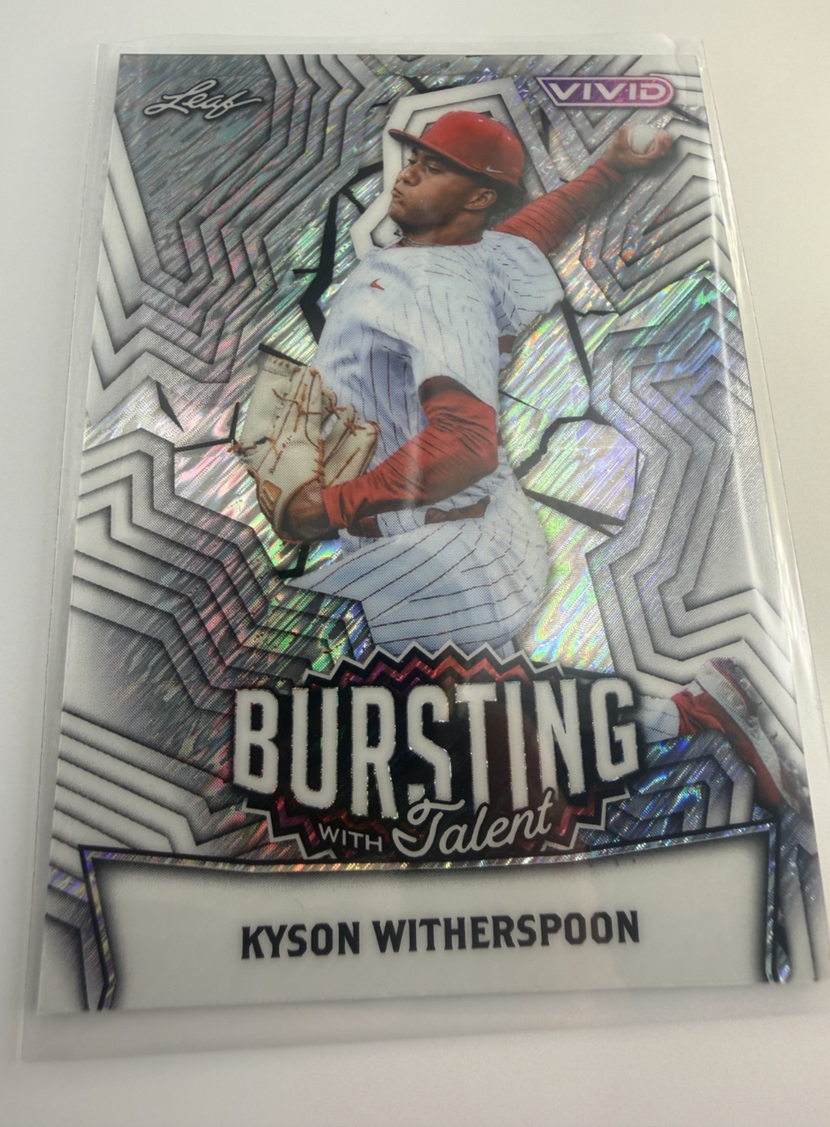 2025 Leaf Vivid Kyson Witherspoon Bursting Talent #TB-85 1 of 1