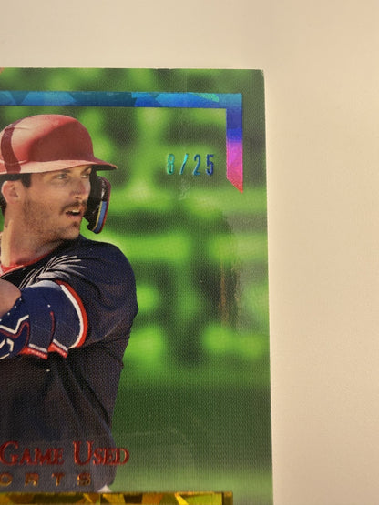 Dylan Crews 2024 Leaf Gold Prospects In The Game Used Sports Auto 8/25Washington