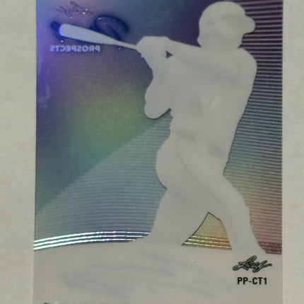 Leaf 2026 Carson Tinney Pick# 43 Minnesota Twins Card#PP-CT1 Auto