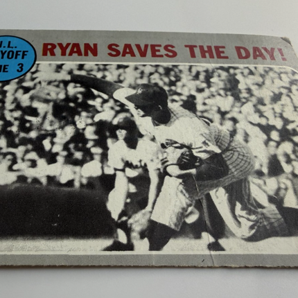 1970 Topps Ryan Saves the Day Nolan Ryan #197 New ork Mets
